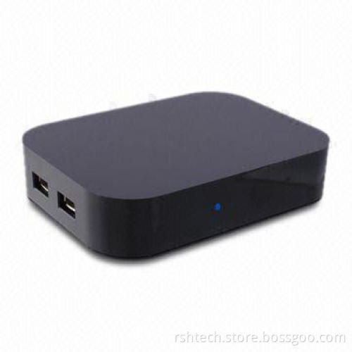 1,080-pixel 3D Network Media Player with 100 to 240V AC Input Power Supply and Wi-Fi 802.11n